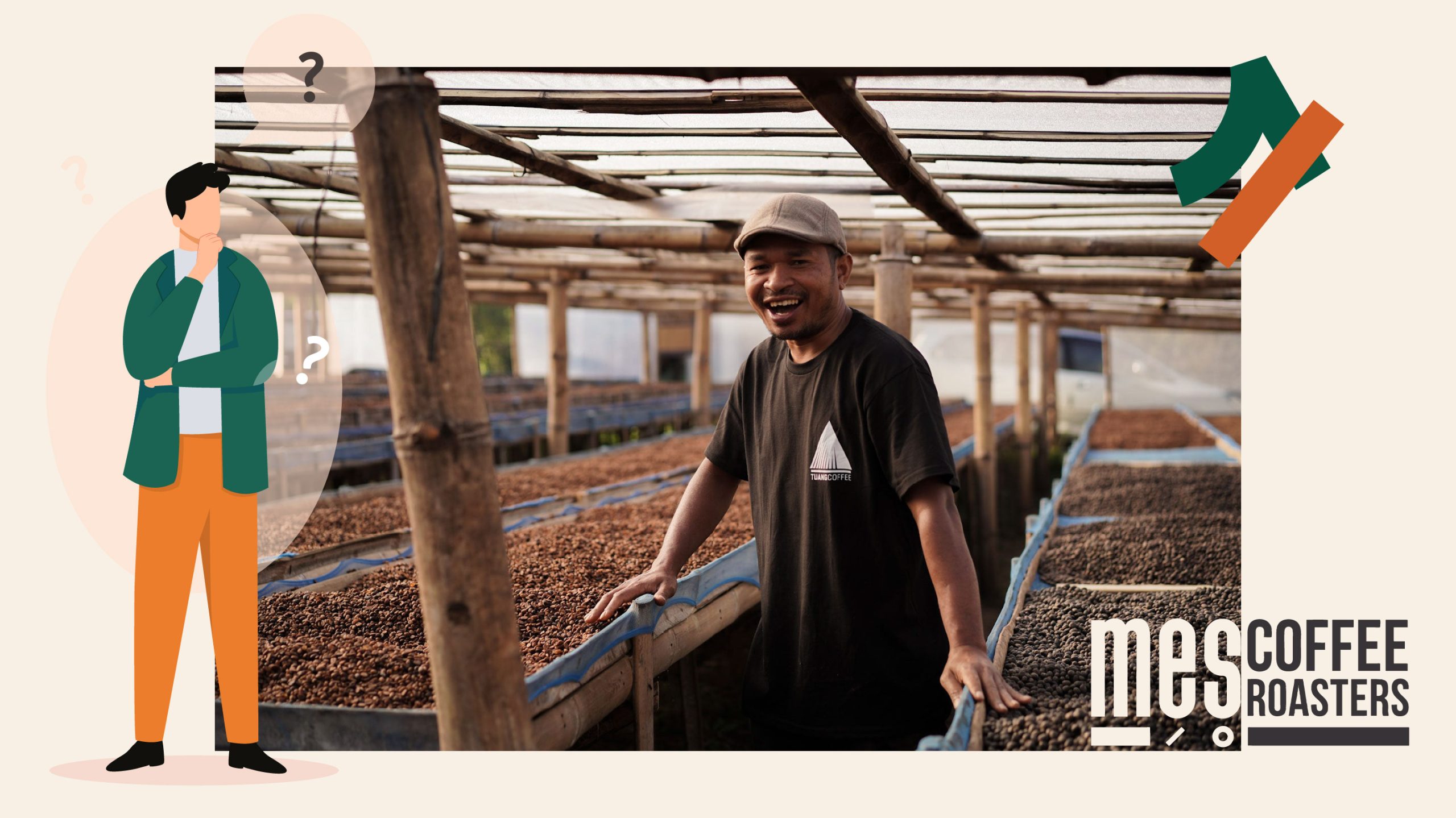 تخت‌های آفریقایی مناسب برای خشک کردن گیلاس‌های قهوه و ایجاد طعم یادهای تخمیری و فانکی