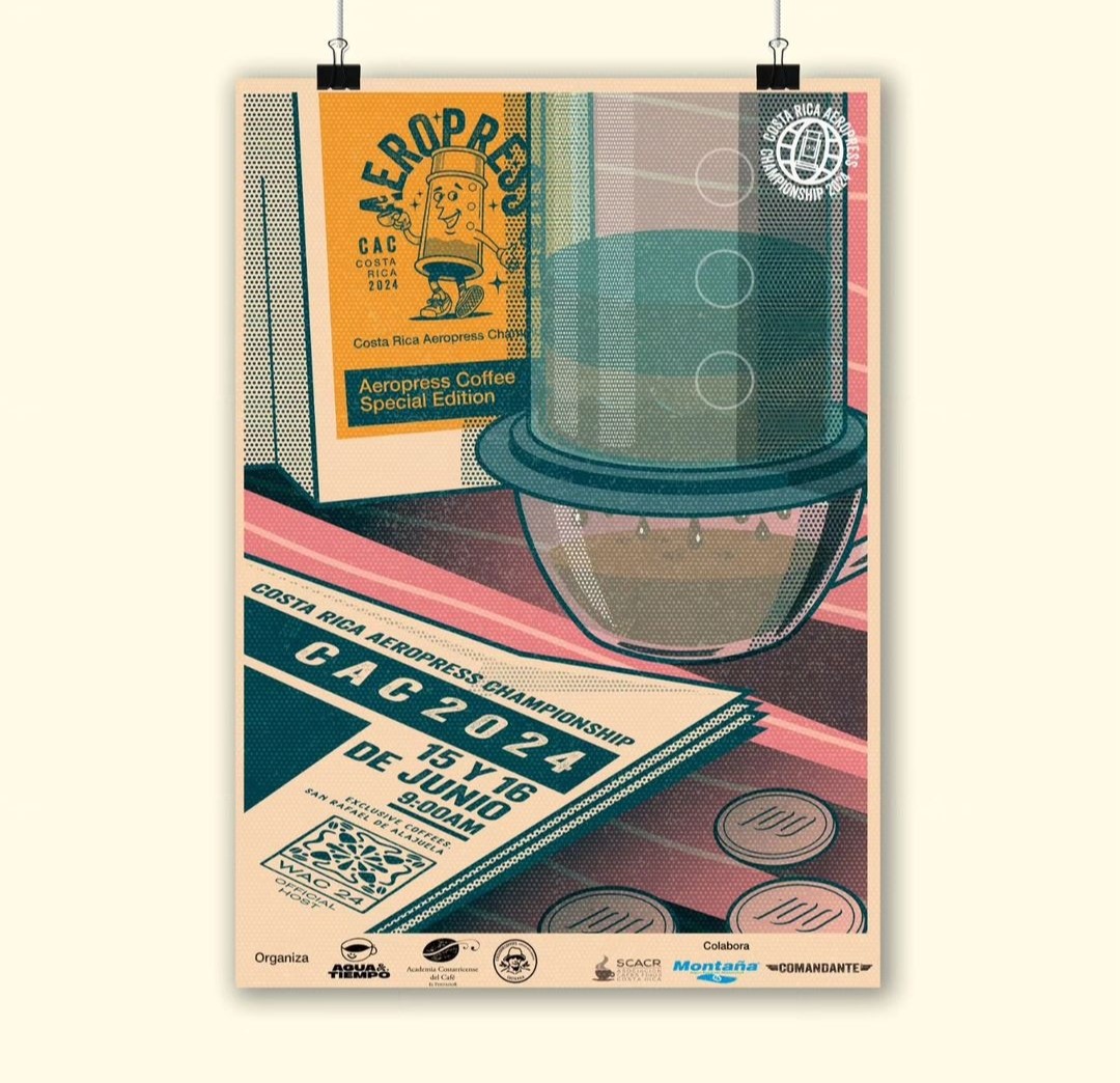 پوستر مسابقات ایروپرس کاستاریکا 2024